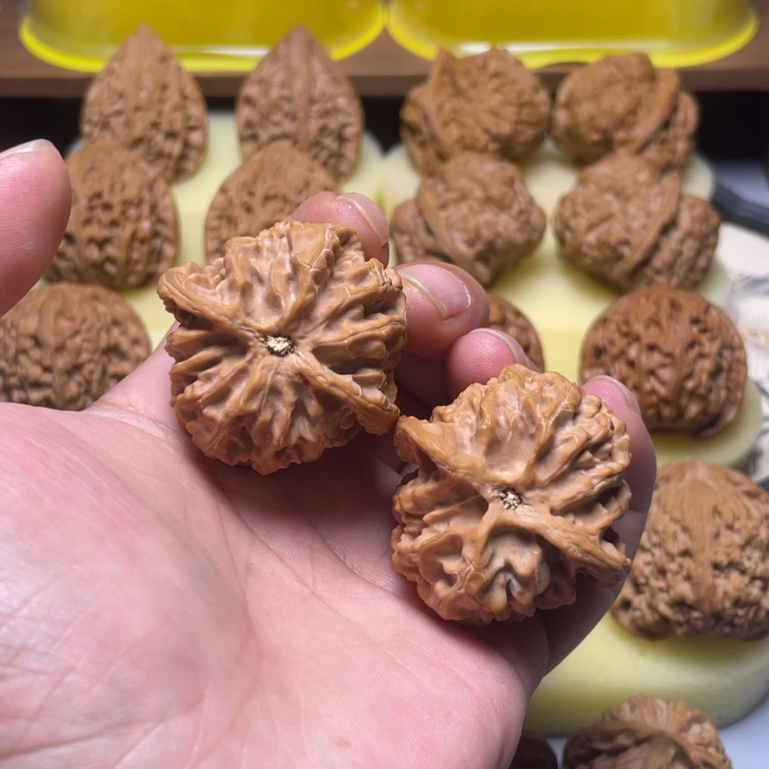 文玩核桃吊坠文玩核桃手把件苹果园