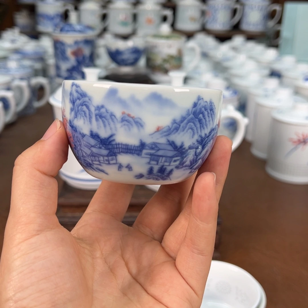 戴*人景德镇陶瓷高温瓷