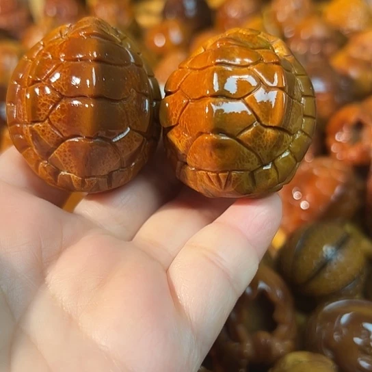 西***车手串/手链橄榄核龙脊富甲一对卡40