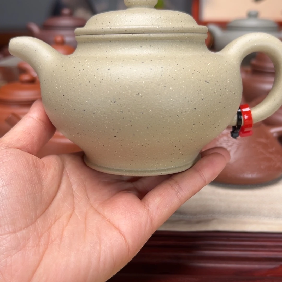 紫砂茶壶梁****，本绿的的360