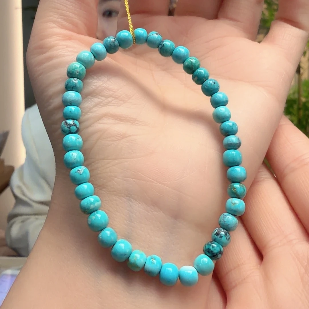 绿松石未镶嵌颈饰