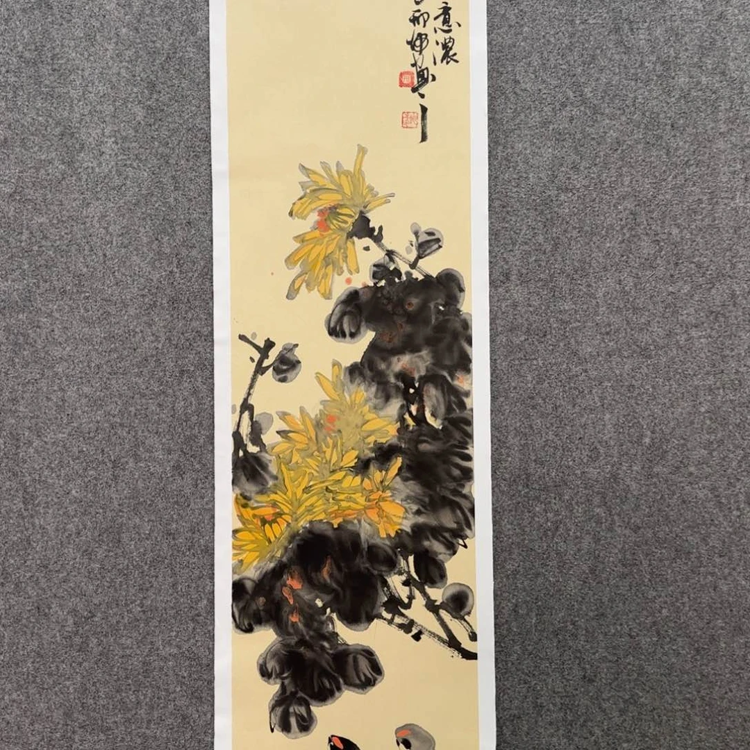 国画邢坤老师手绘作品