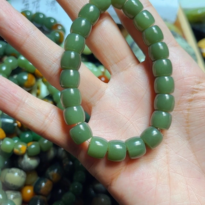 和田玉手链未镶嵌