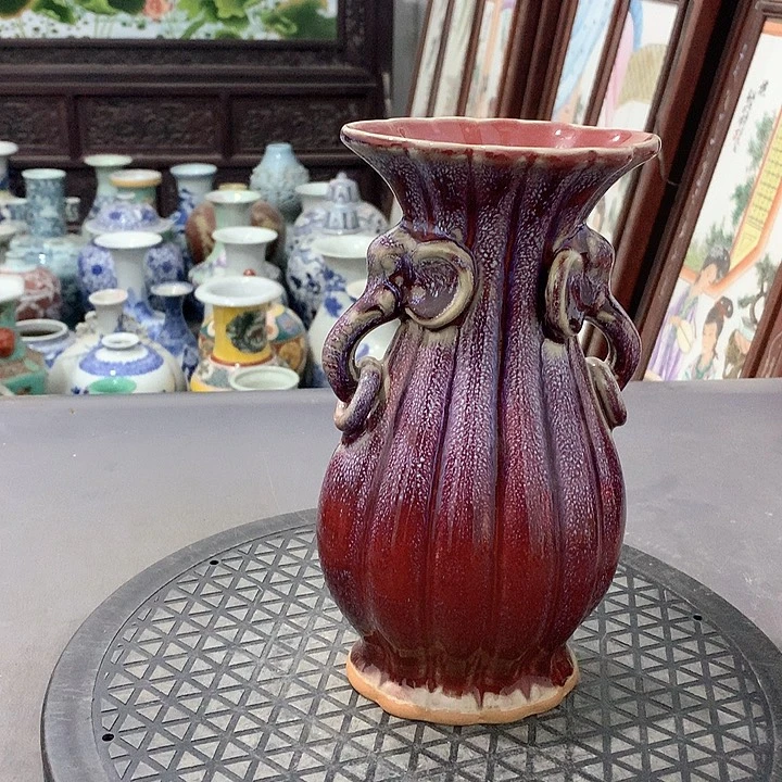 摆件陶博古架陶瓷摆件