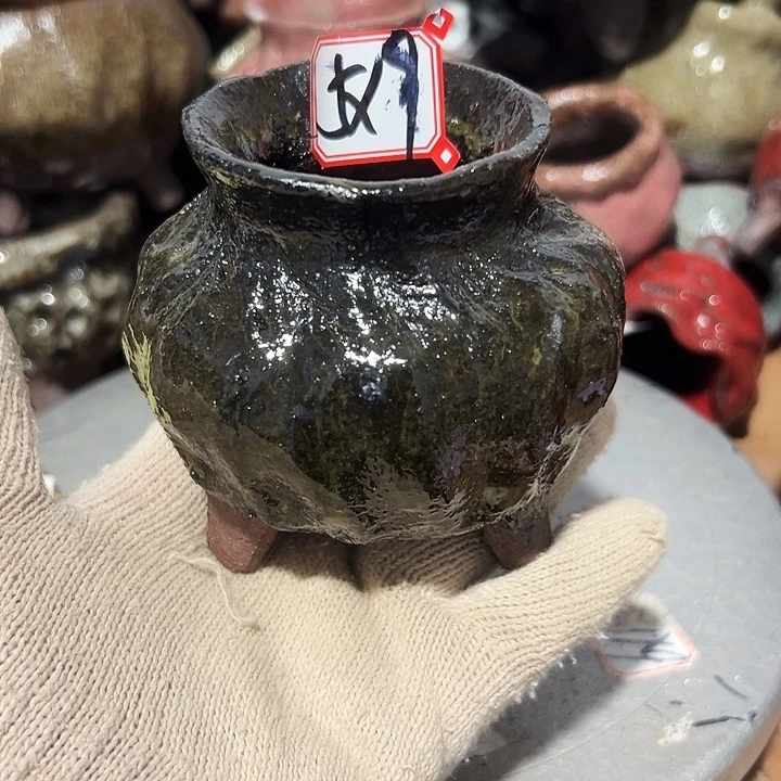 手工花盆制作就这样的