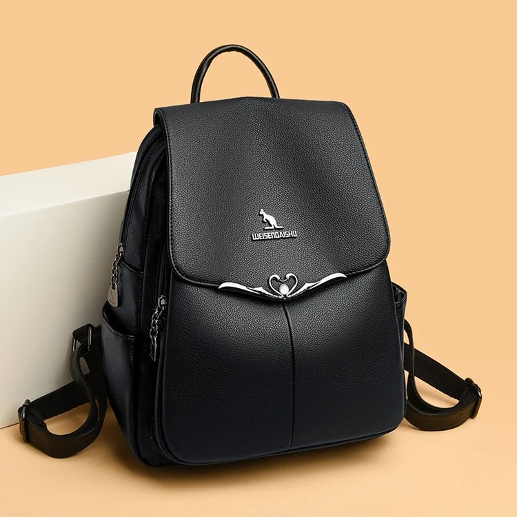 新款双肩包大容量时尚潮流大气背包大容量026