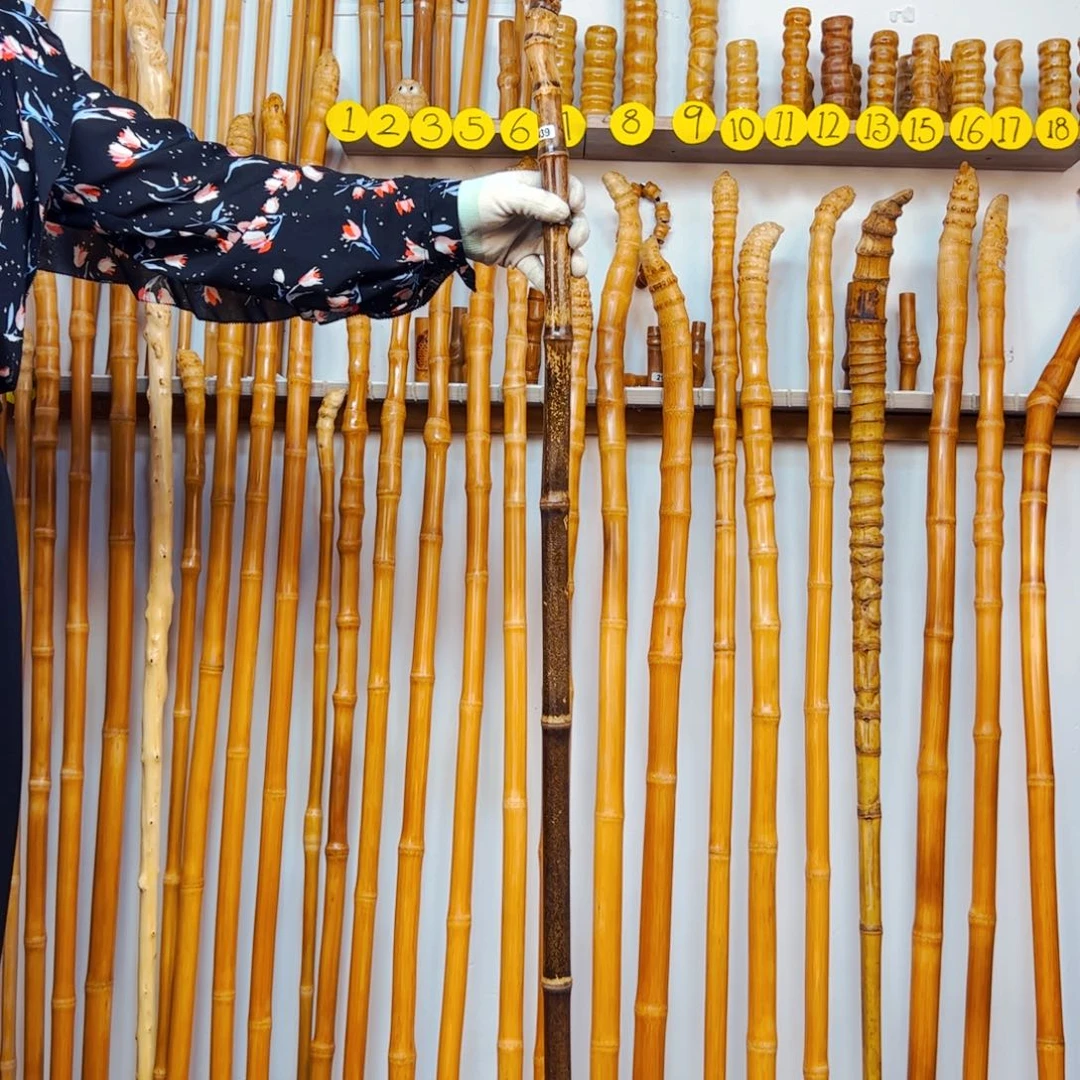 莫*2439紫竹杖登山杖手持拐棍