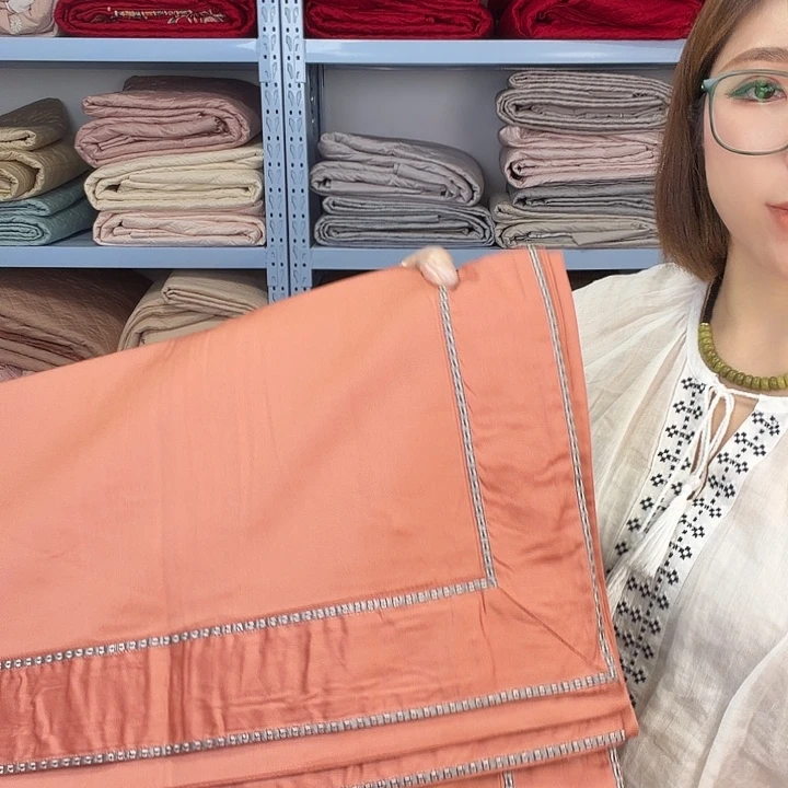 棉棉标准纯棉床盖四件套