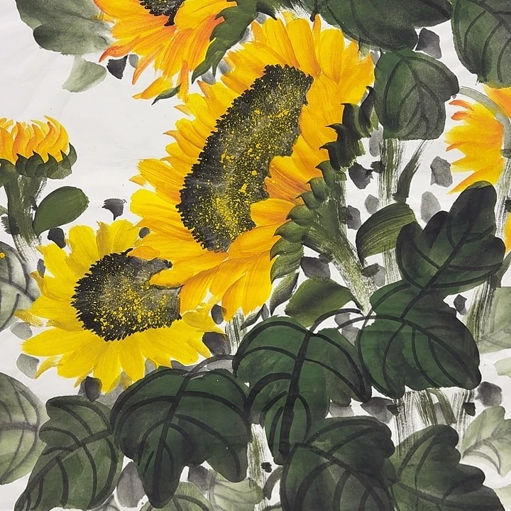 国画手绘国画作品