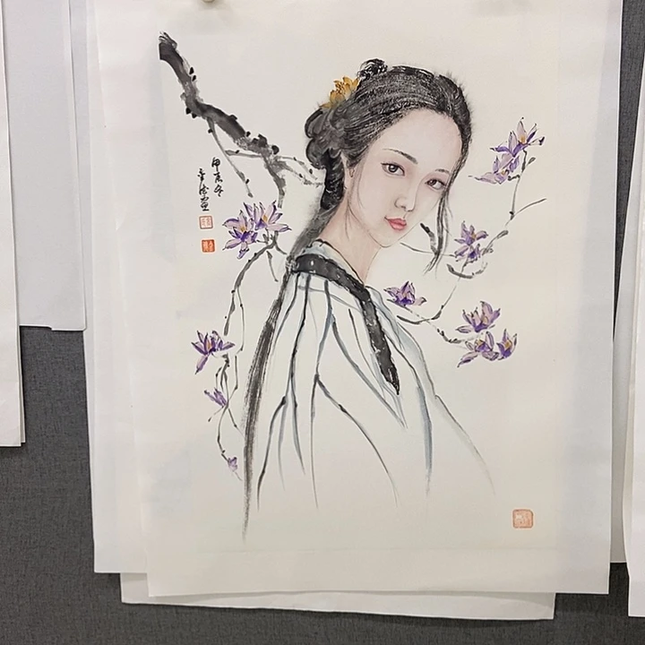 国画手写手绘作品187