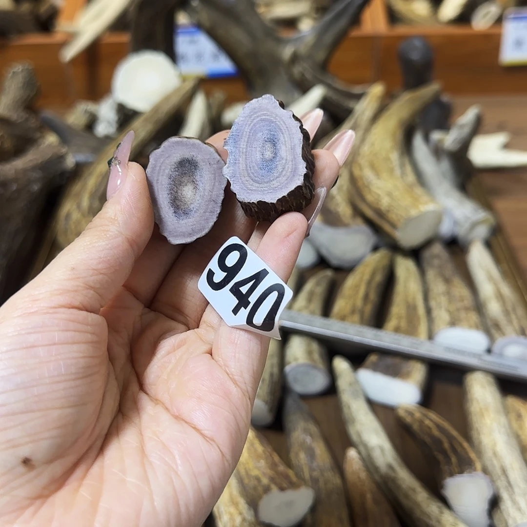 鹿骨手串/手链940两个片