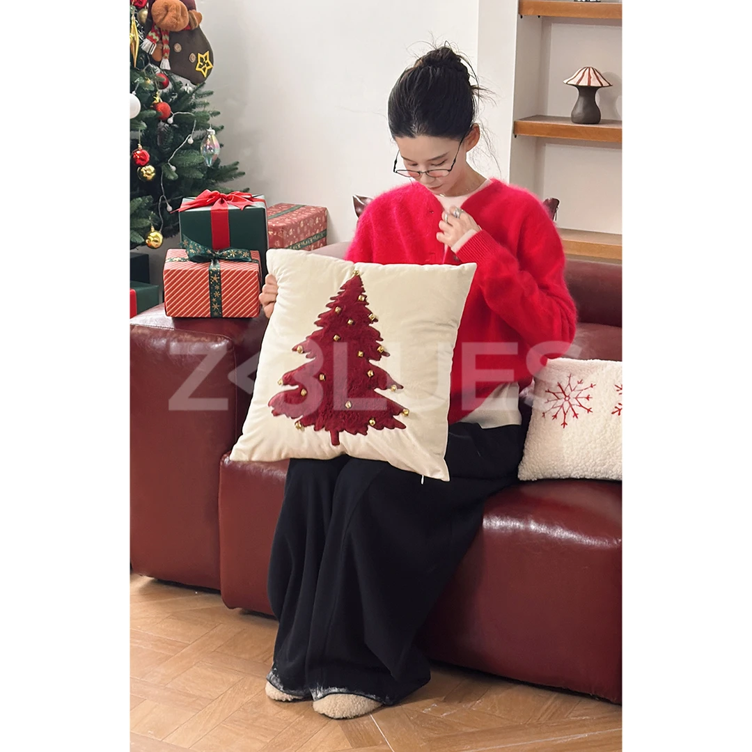 Z.blues【元气恋人】氛围感 100山羊绒拉毛毛织开衫YZDFDG0274