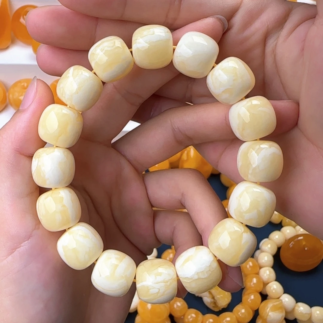 琥珀未镶嵌颈饰同料老型15