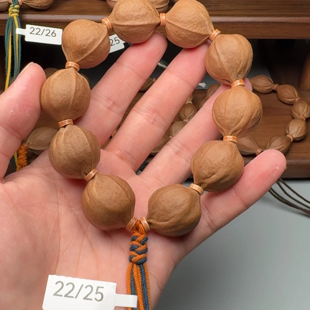 橄榄核手串/手链【**】22短圆