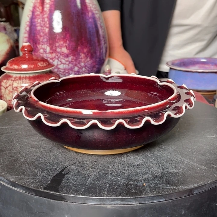 岁***好瓷片牛家钧窑牛自恒老师钧瓷