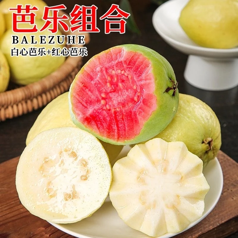 广西新鲜白心番石榴软糯香甜奶油口感当季孕妇低糖水果奶油芭乐