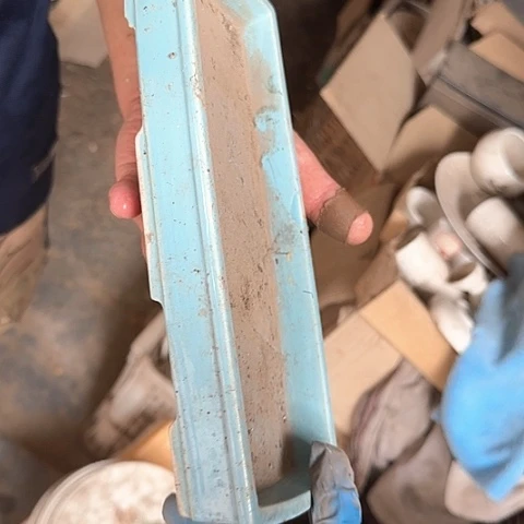 瓷片国营厂库存微瑕22-23厘米