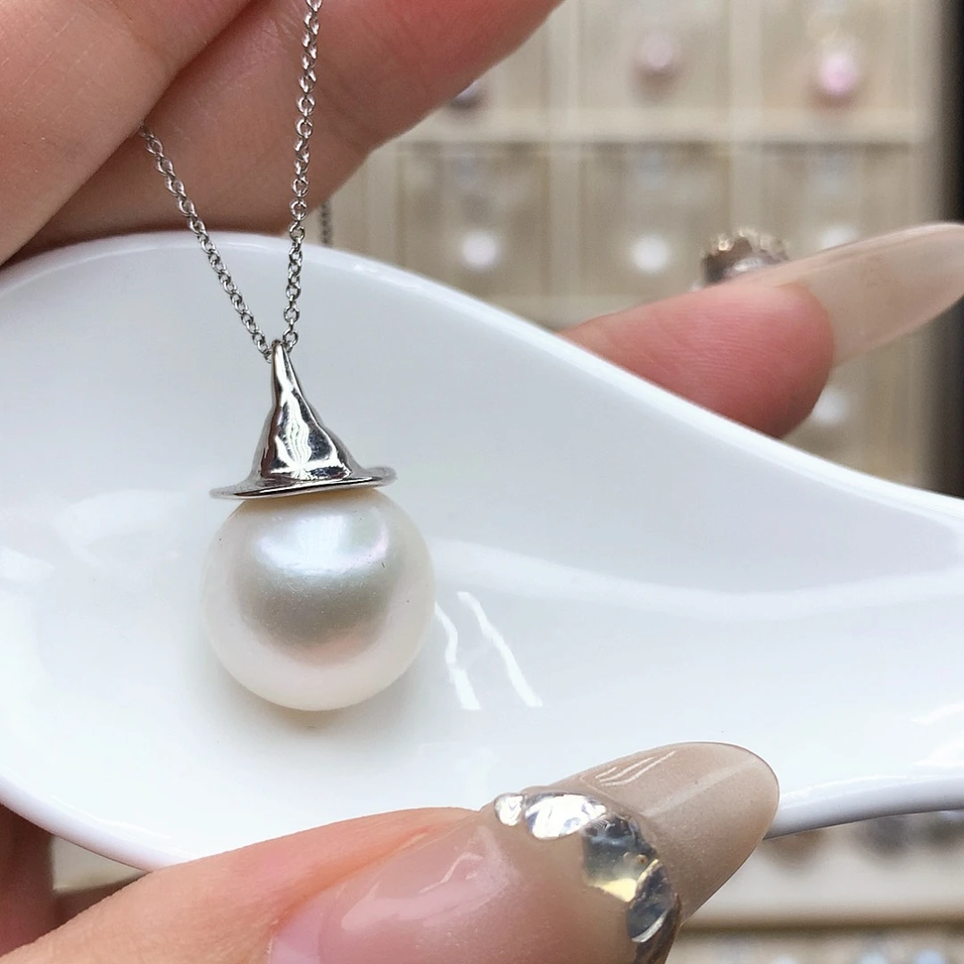 淡水珍珠合金颈饰