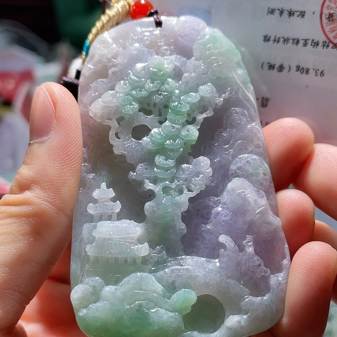 颈饰未镶嵌翡翠一个