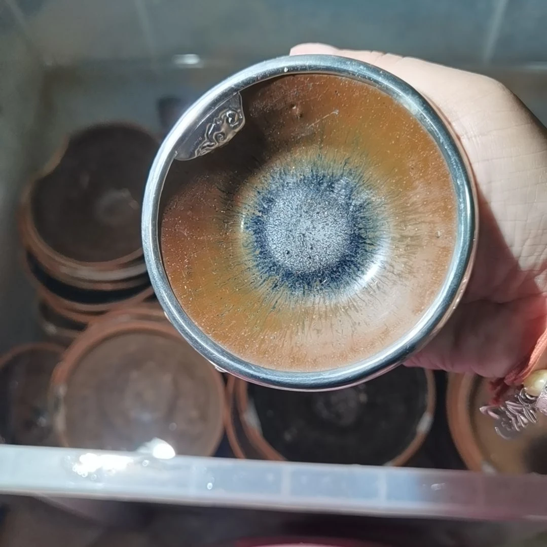 茶盏建盏茶杯可以喝茶