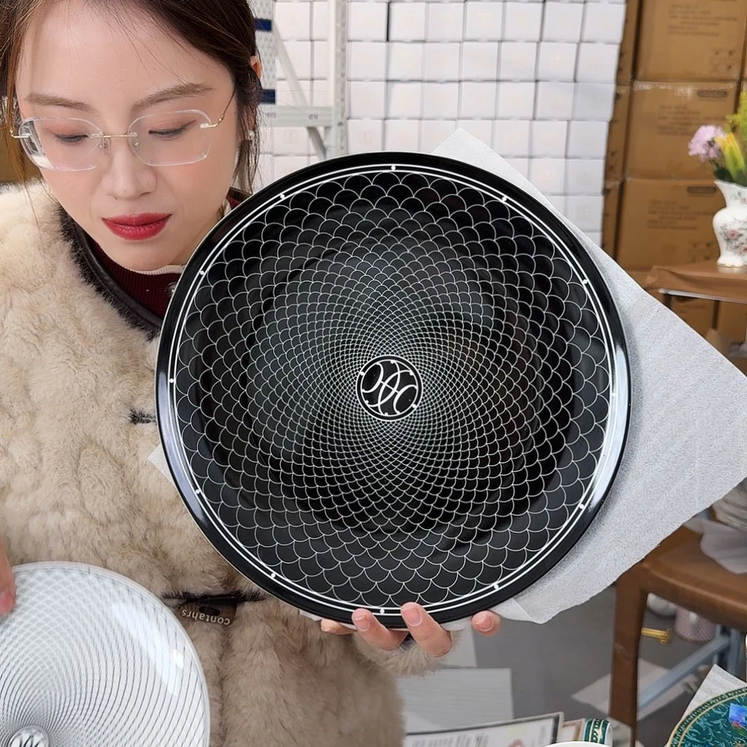 骨瓷高骨12英寸平盘30.5cm一个不忒不还all