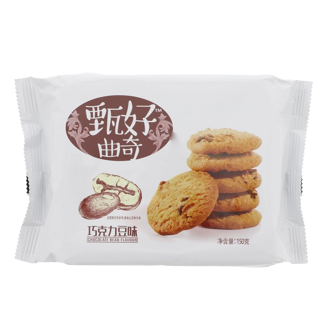 达利园巧克力豆味甄好曲奇150g/包