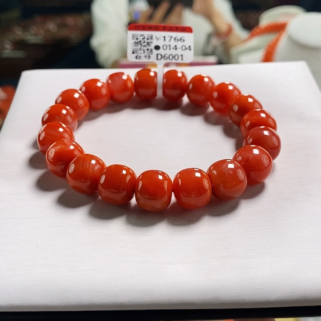 南红玛瑙未镶嵌瓦西 11+mm  多样性发一