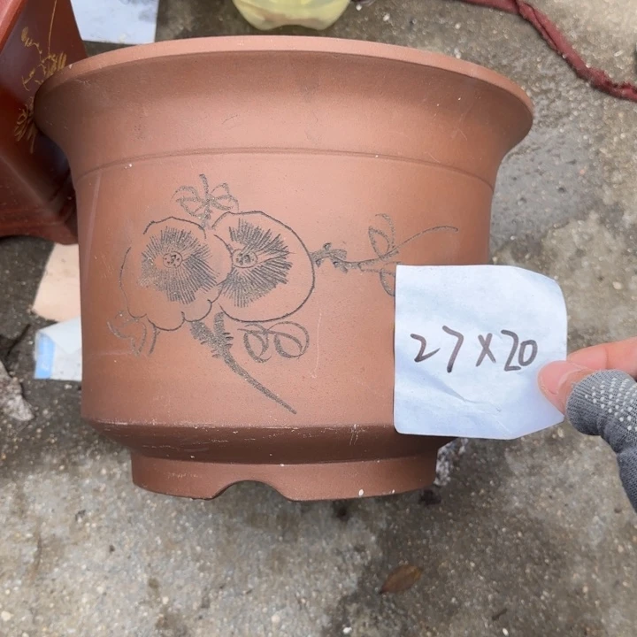 紫砂花盆特价商品