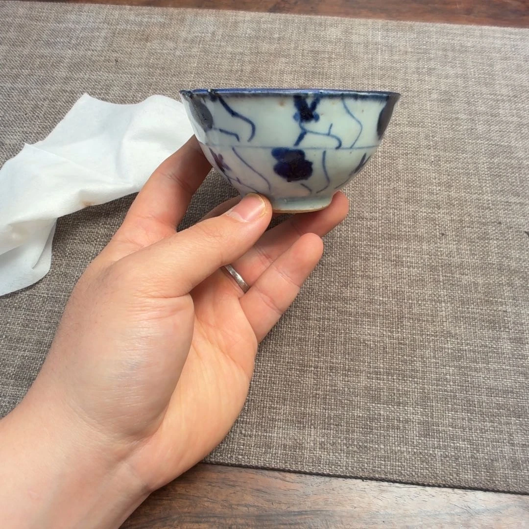 紫砂茶壶青花 主人杯