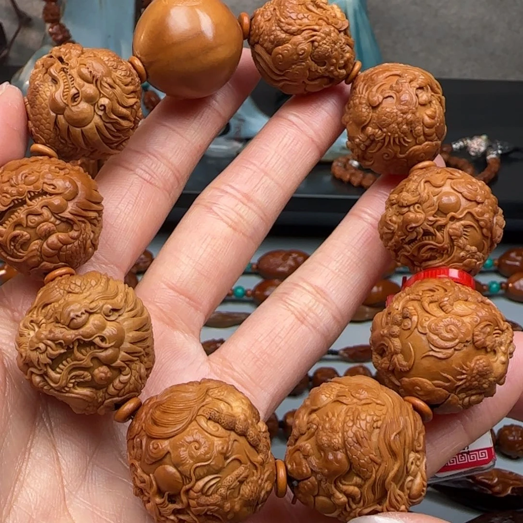 橄榄核手串/手链2.55尺寸九龙手串