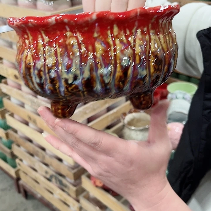 陶瓷陶瓷多肉植物花盆