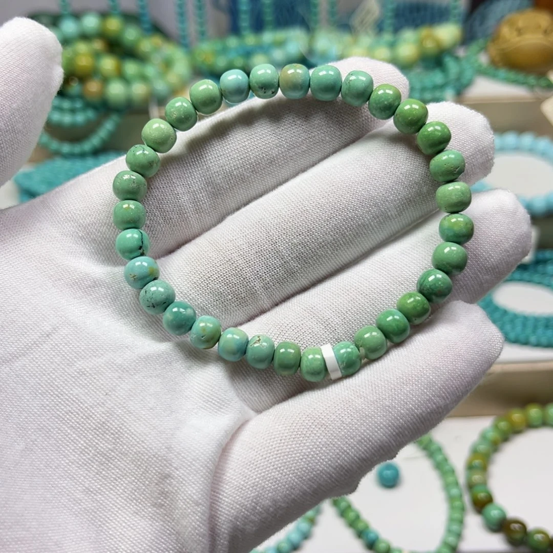 绿松石未镶嵌手链