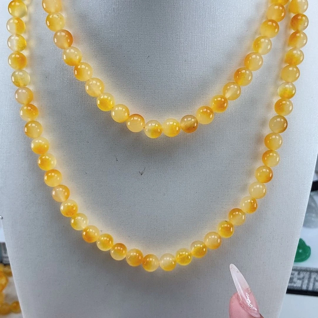 翡翠手链未镶嵌8*108珠