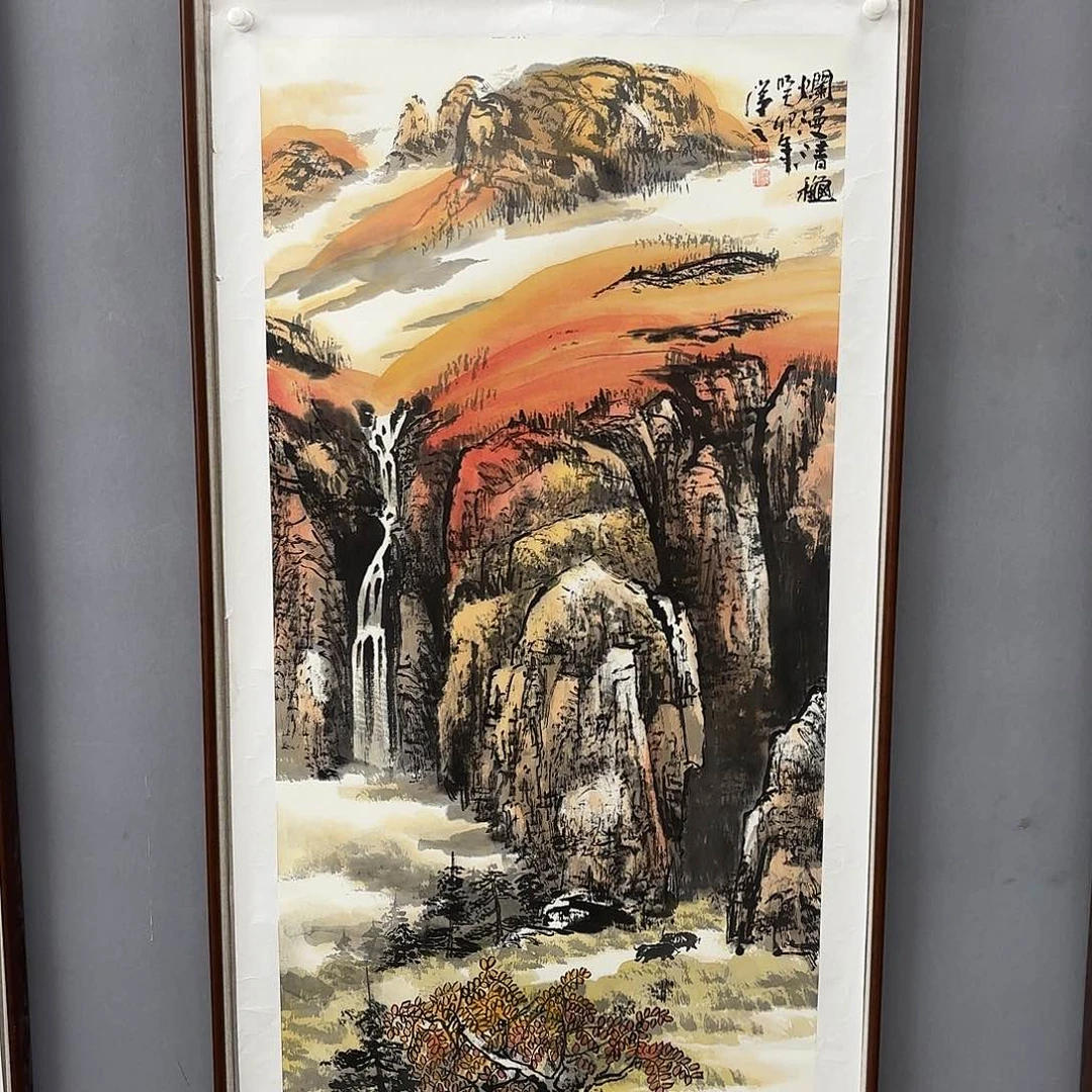 国画亲笔手绘原创