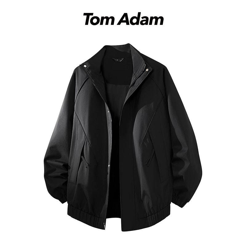 TOMADAM美式高街潮牌小众解构设计感痞帅工装男宽松休闲夹克