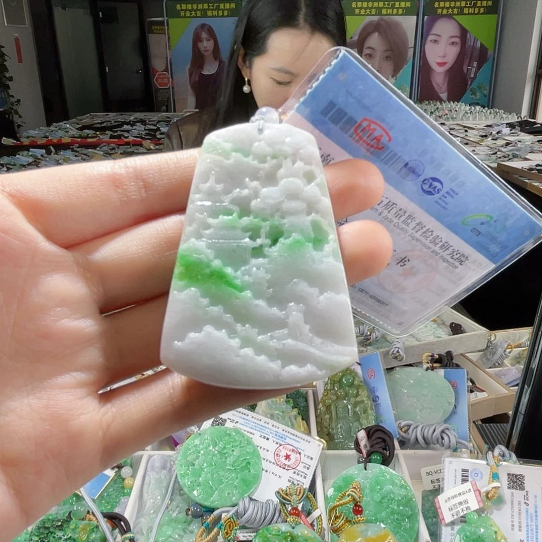 颈饰未镶嵌翡翠翡翠
