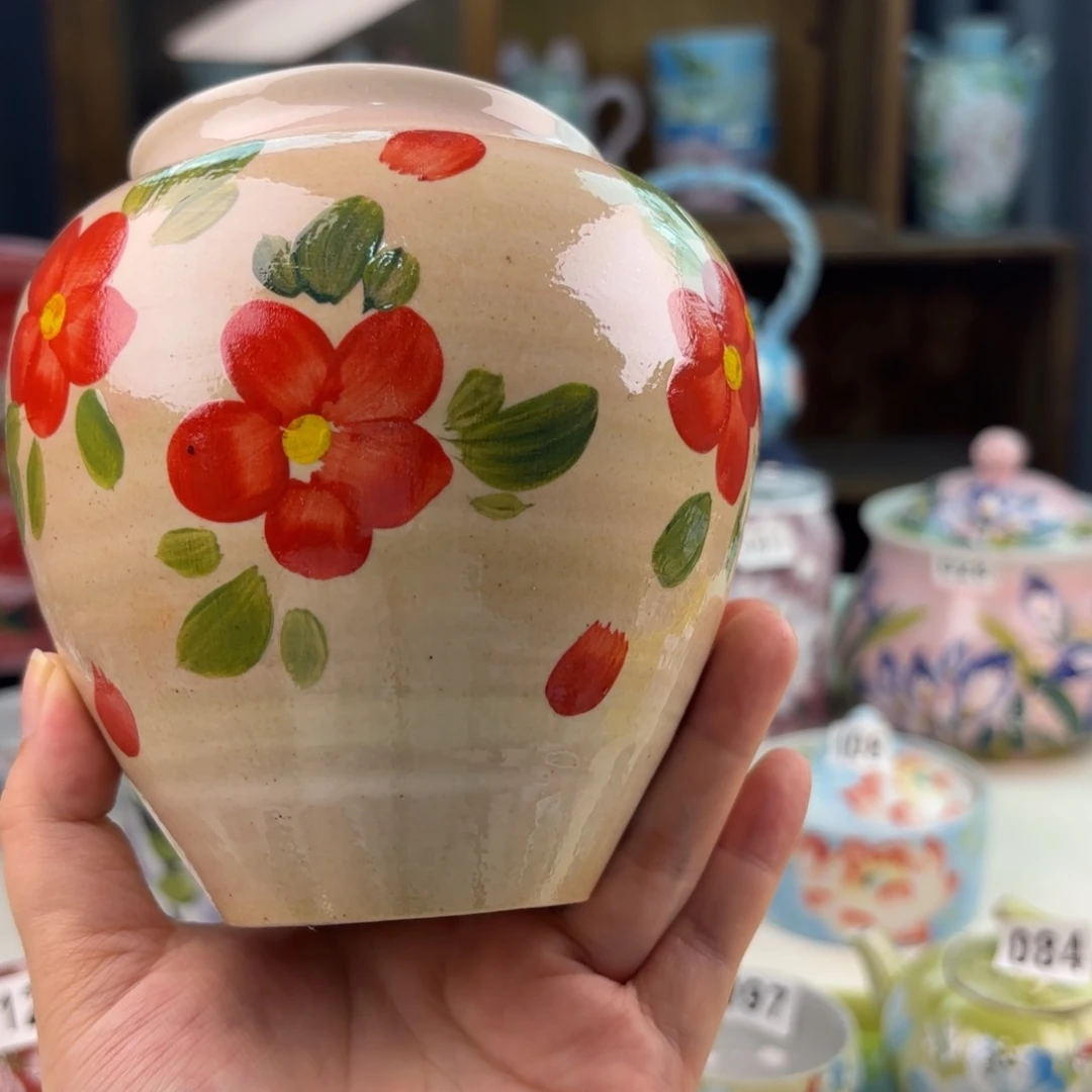 景德镇手绘高温釉下彩陶瓷茶具