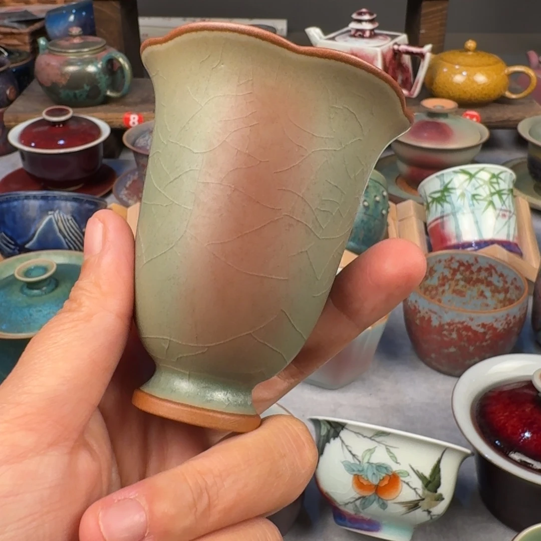 瓷片钧瓷单杯钧瓷单杯钧瓷单杯钧瓷