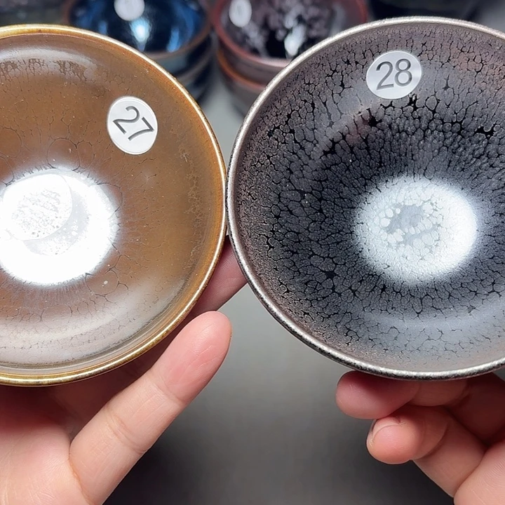 茶盏27，28 坚记茶盏摆件