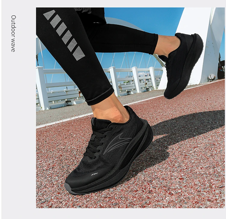 店长推荐【真爆】男女同款秋冬季防滑竞速透气减震舒适跑鞋2529