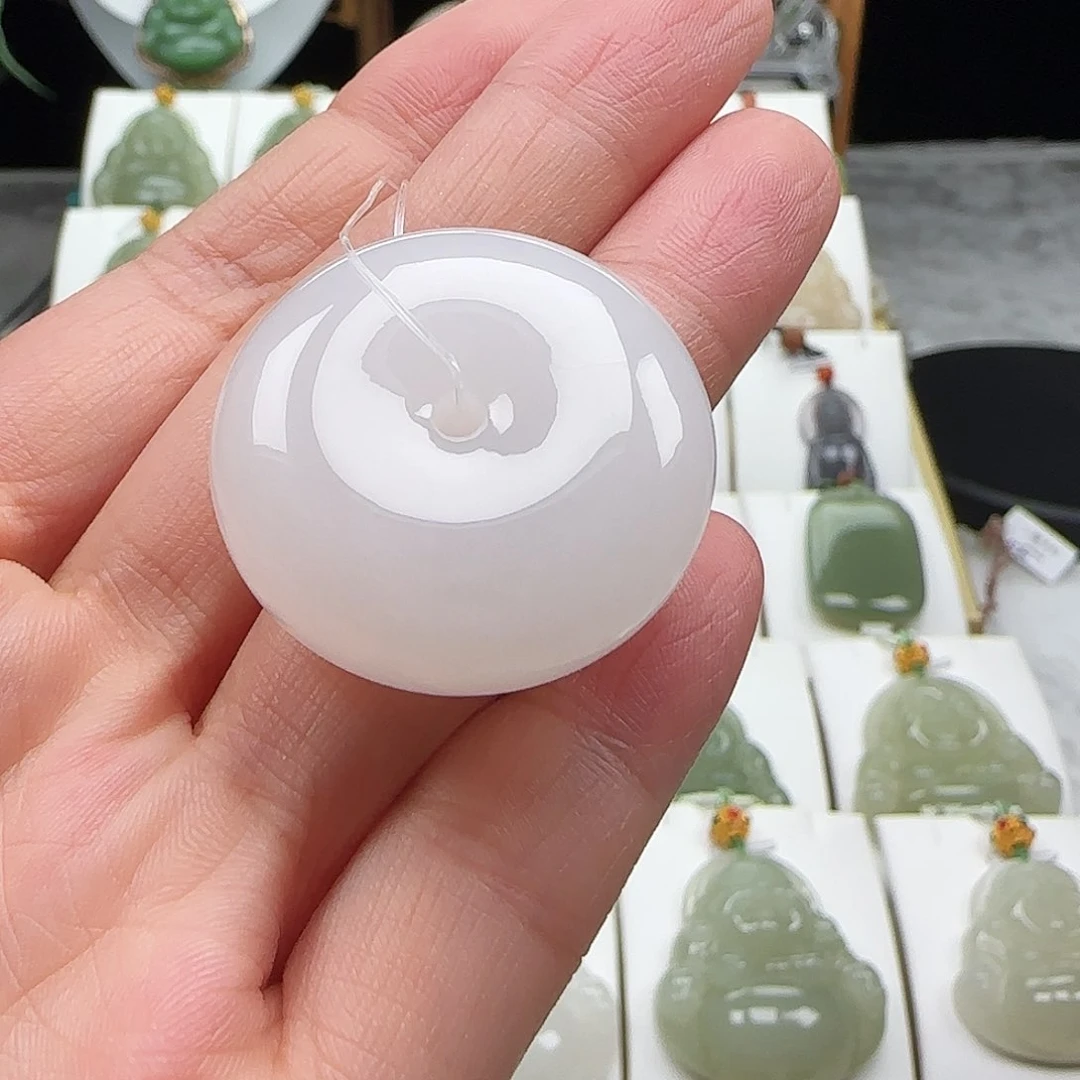 和田玉未镶嵌颈饰30