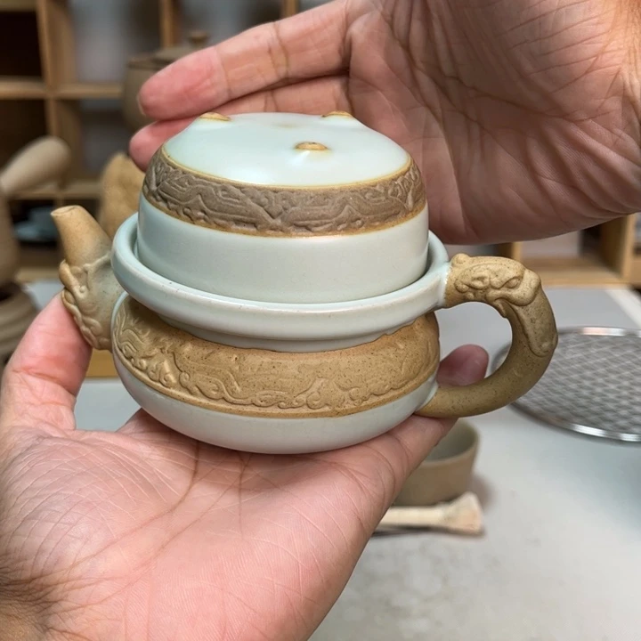 壶老段烧茶具茶器！