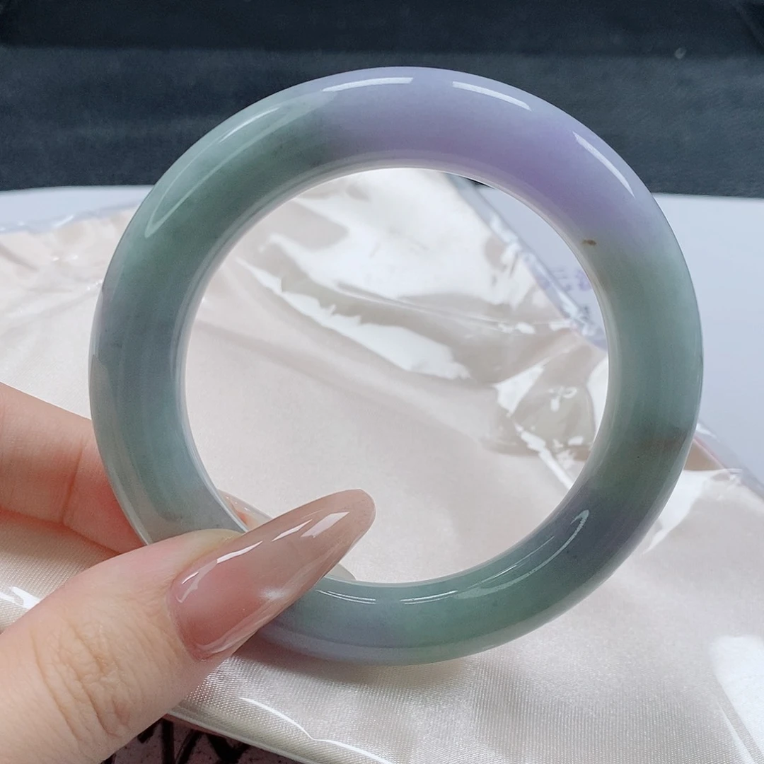 【闪购商品】未镶嵌手镯（圆镯）翡翠504号