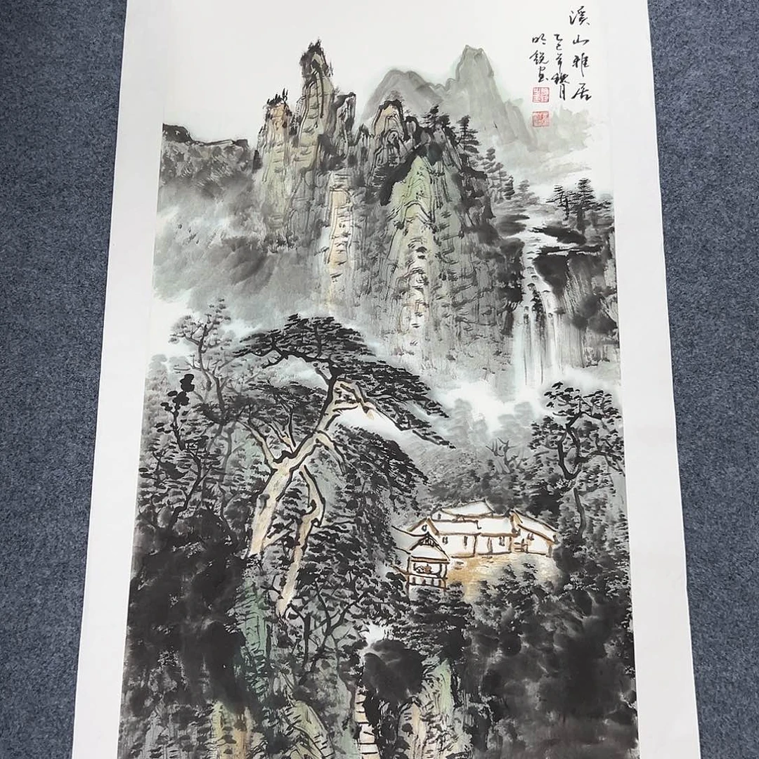 国画国画作品纯手绘作品