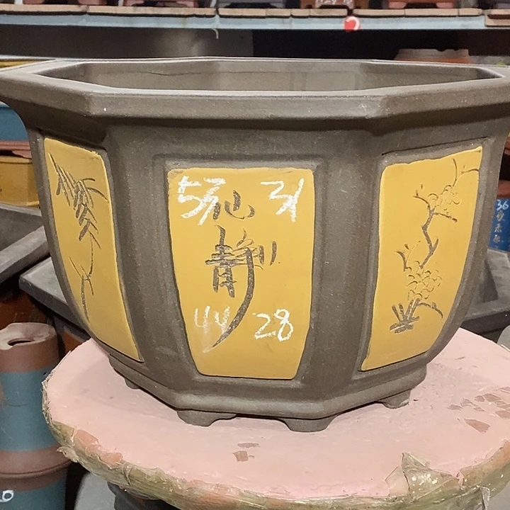 宜兴紫砂花盆花盆