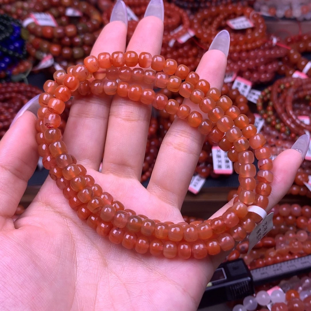 未镶嵌手链南红玛瑙7号卡6