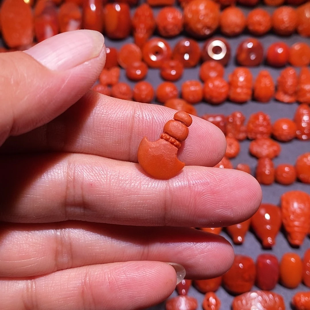 乐***乐南红玛瑙未镶嵌配饰