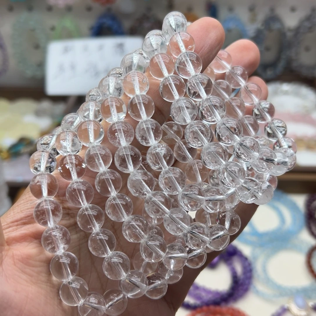 未镶嵌手链水晶10咪福利款白水晶