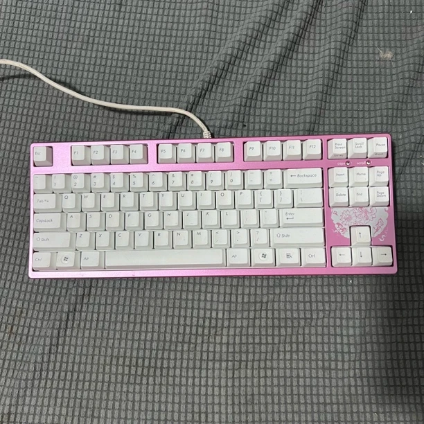 8新 FILCO filco斐尔可粉莲87正刻茶轴有线单模机械键盘高端键盘