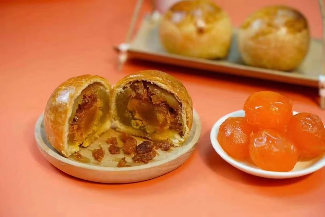 海胆酥  零食小吃饼